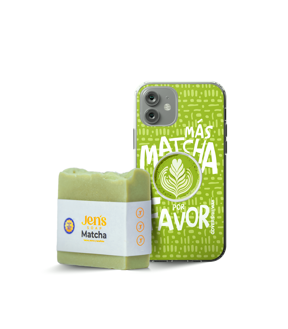 Más MATCHA por favor + Jabón de MATCHA Bundle
