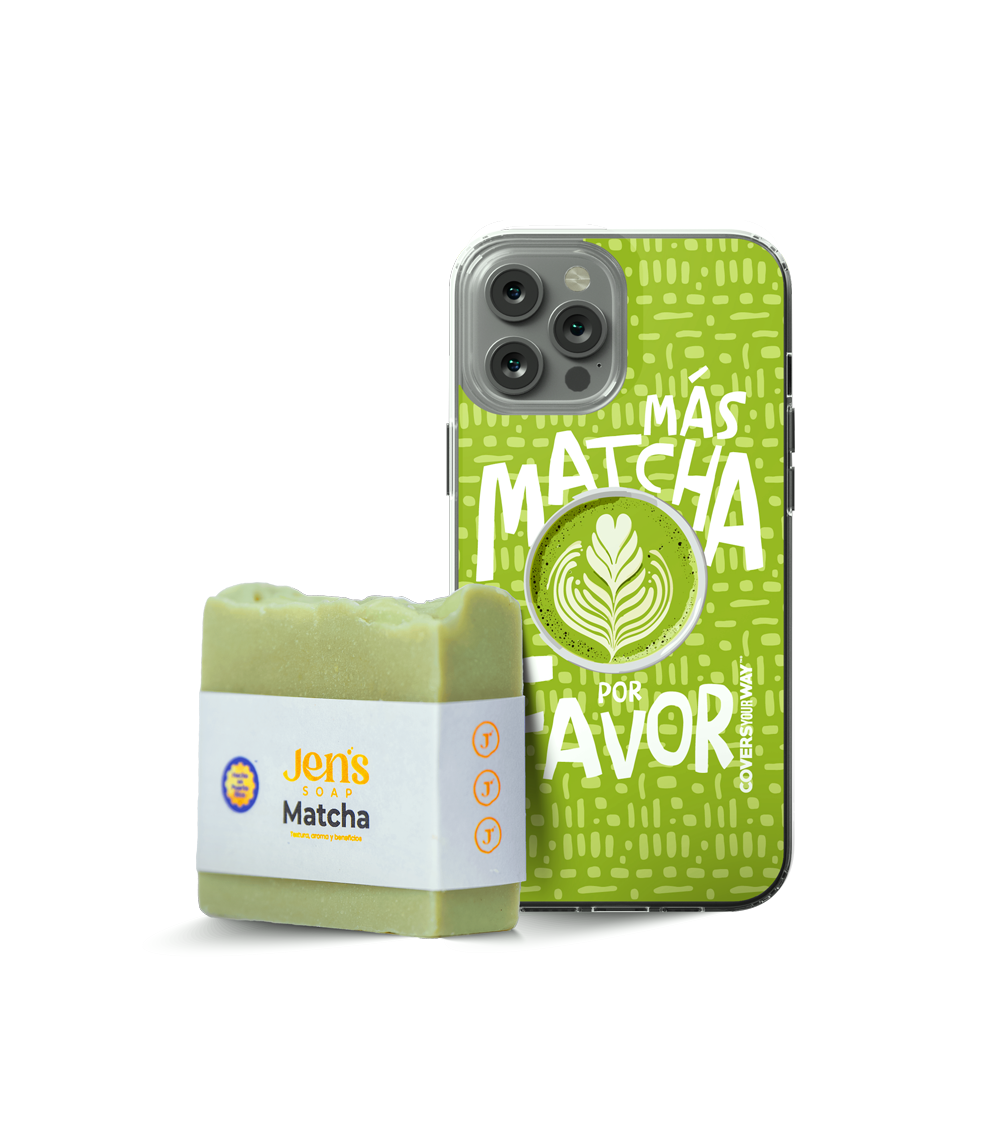 Más MATCHA por favor + Jabón de MATCHA Bundle