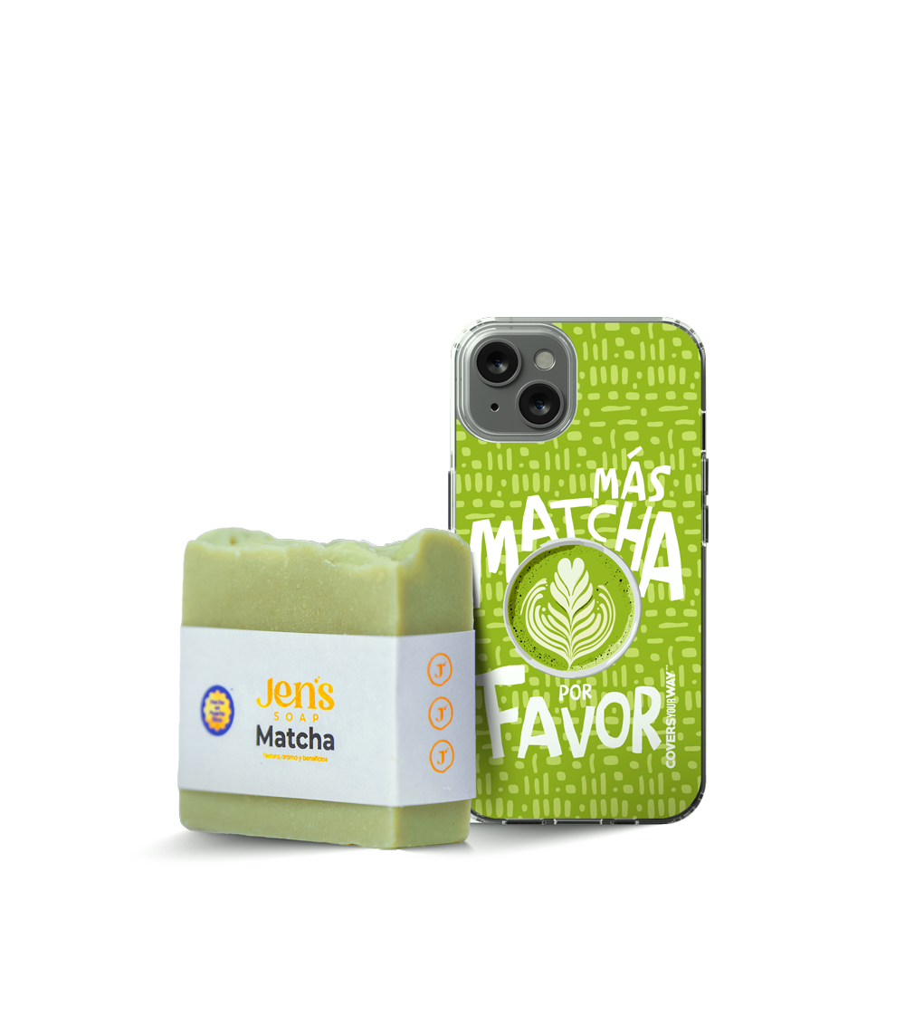 Más MATCHA por favor + Jabón de MATCHA Bundle