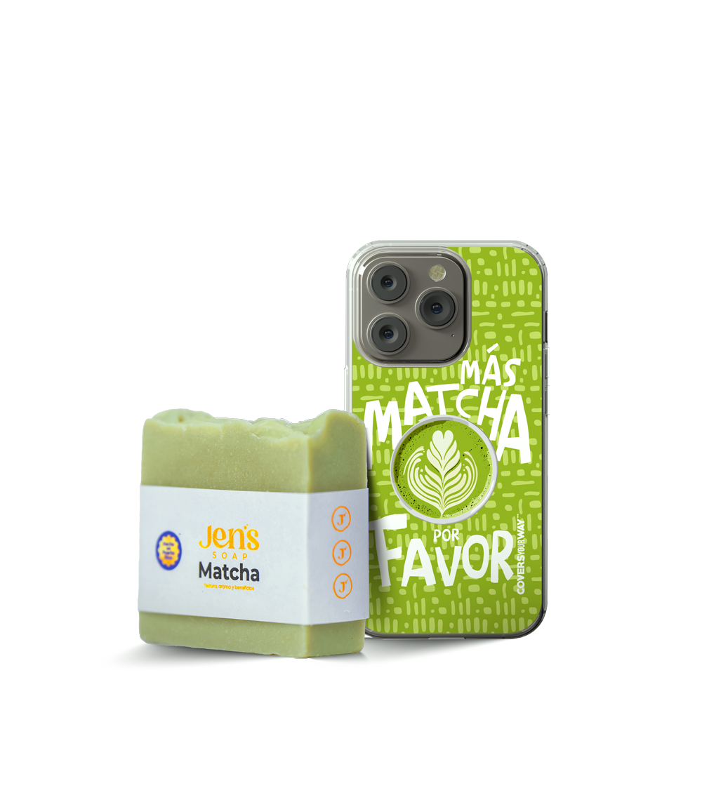 Más MATCHA por favor + Jabón de MATCHA Bundle