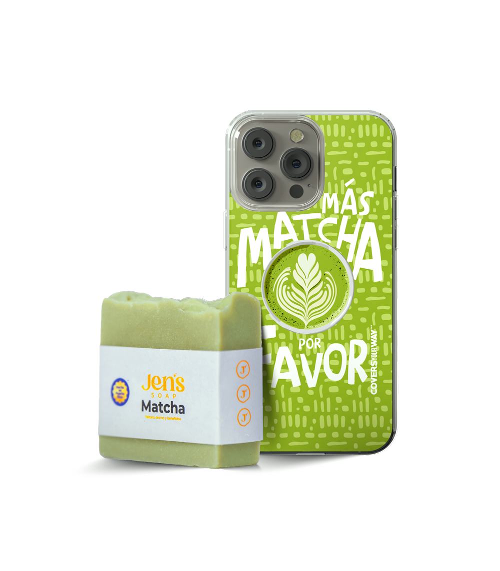 Más MATCHA por favor + Jabón de MATCHA Bundle