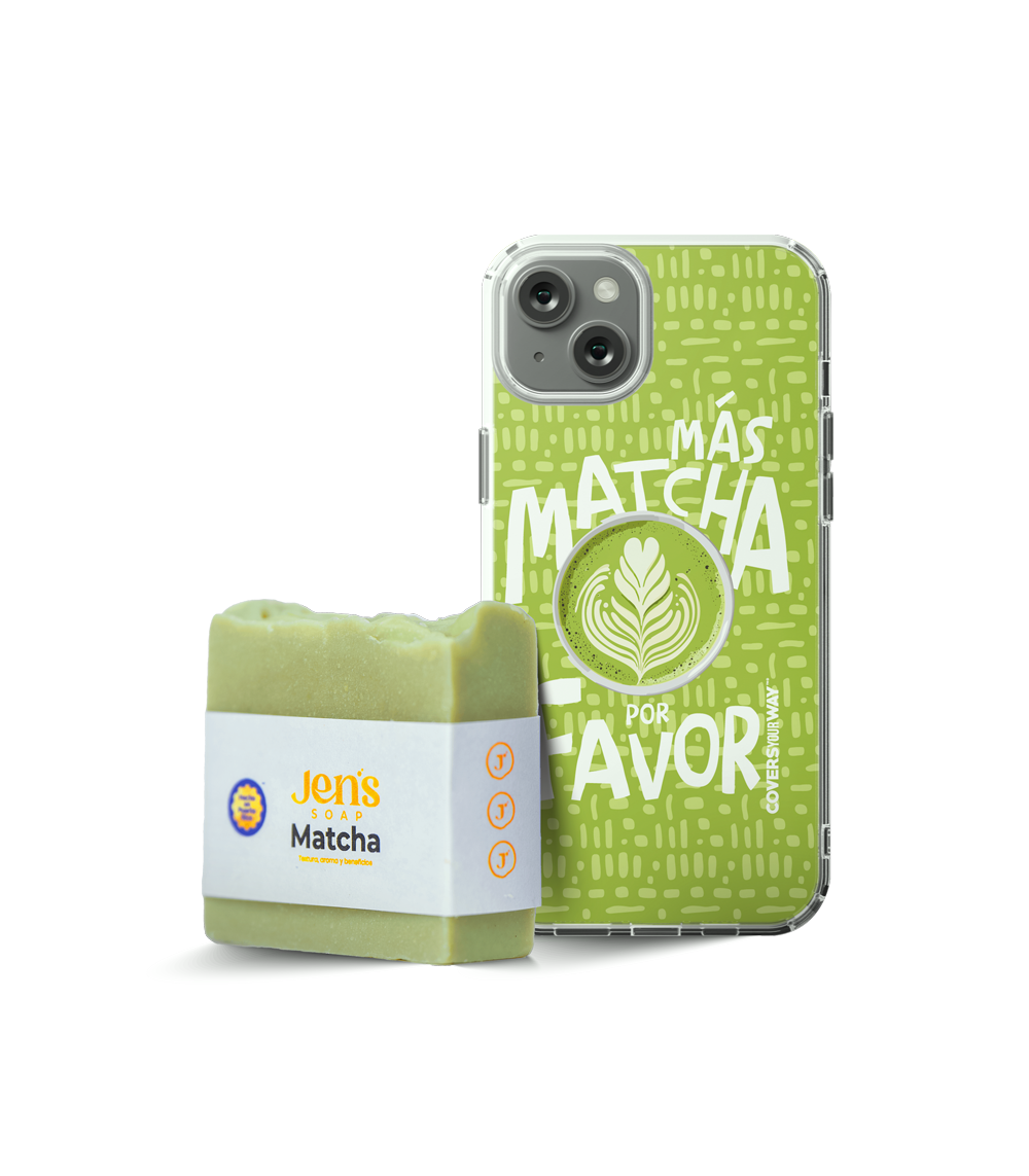 Más MATCHA por favor + Jabón de MATCHA Bundle