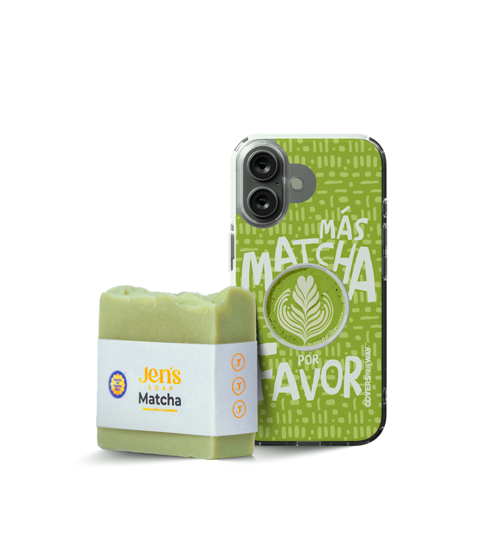 Más MATCHA por favor + Jabón de MATCHA Bundle