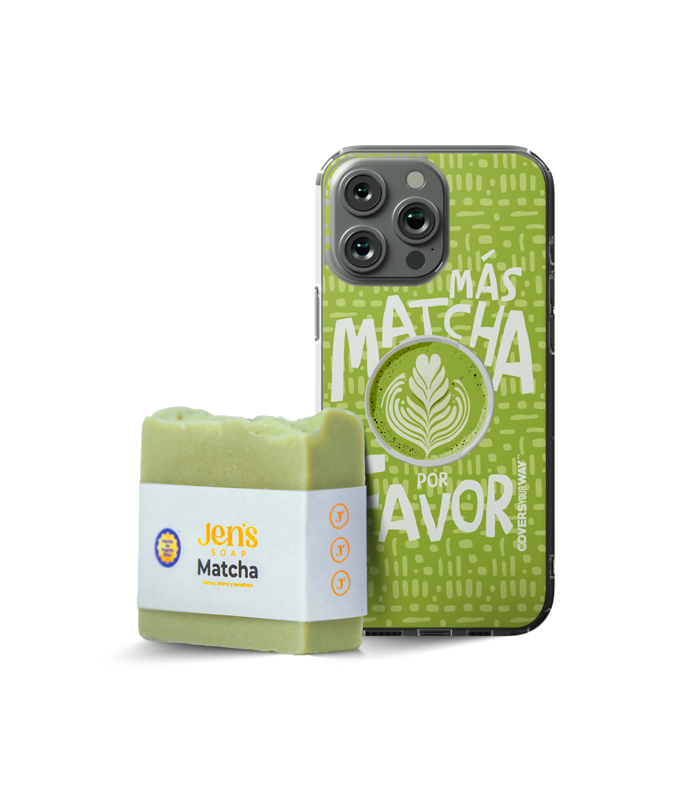 Más MATCHA por favor + Jabón de MATCHA Bundle