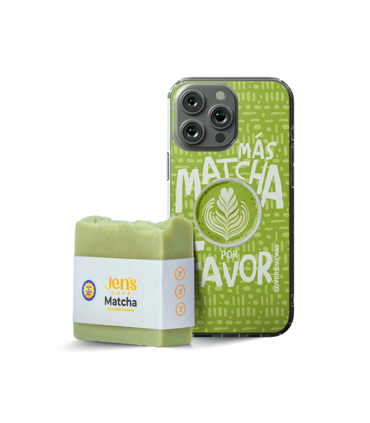 Más MATCHA por favor + Jabón de MATCHA Bundle