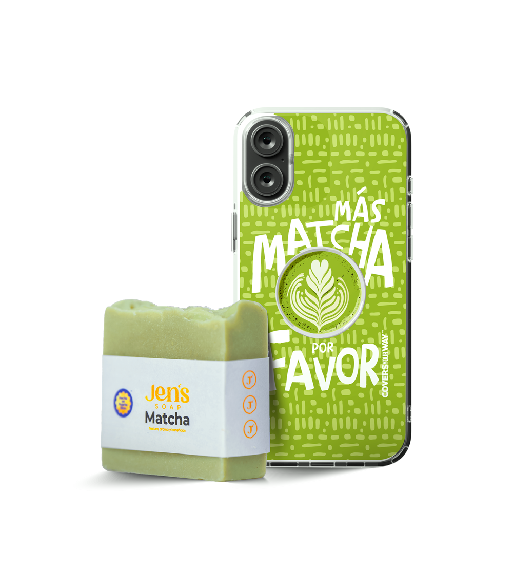 Más MATCHA por favor + Jabón de MATCHA Bundle