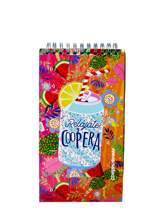 Relájate y coopera Small Notebook
