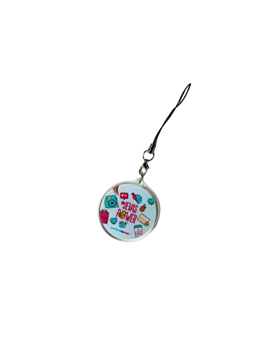 #JevasPower Phone Charm