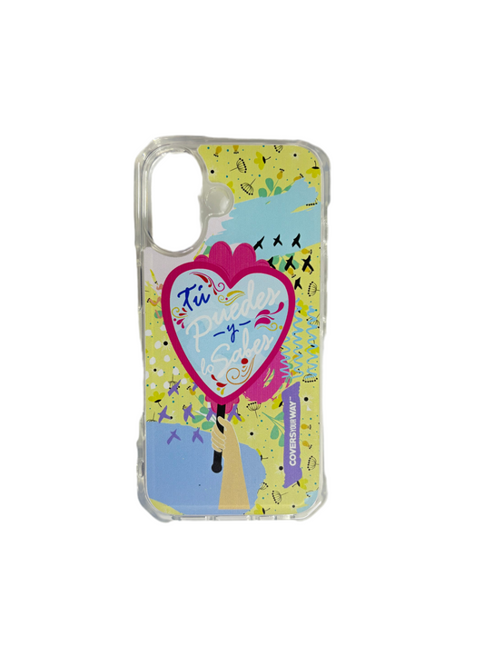 Tú puedes y lo sabes iPhone 16 Clear Impact Resistant