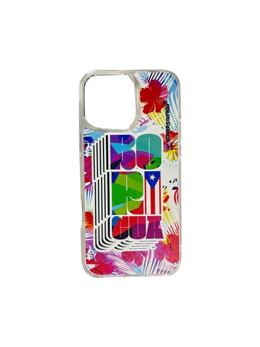 BORICUA iPhone 16 Pro Max Clear Impact Resistant con MagSafe