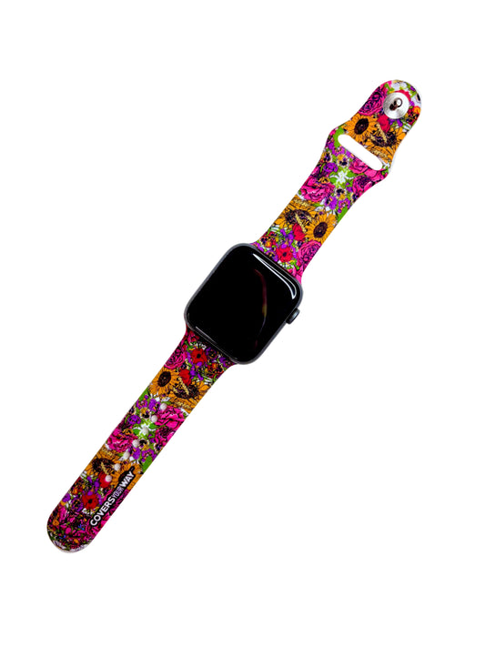 Un día a la vez Silicone Apple Watch Strap