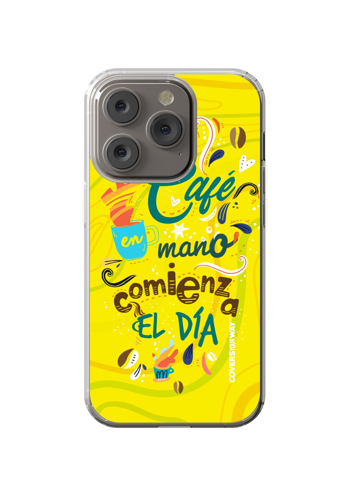 Café en mano