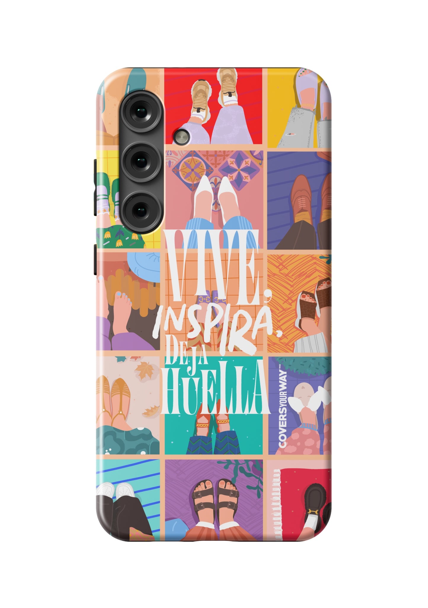 VIVE, INSPIRA, Deja HUELLA Samsung Galaxy
