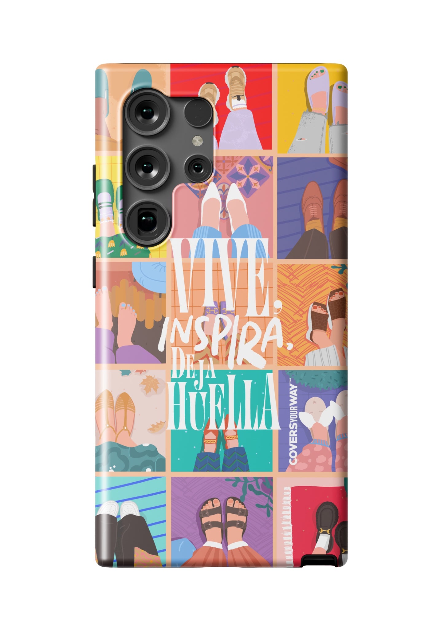 VIVE, INSPIRA, Deja HUELLA Samsung Galaxy