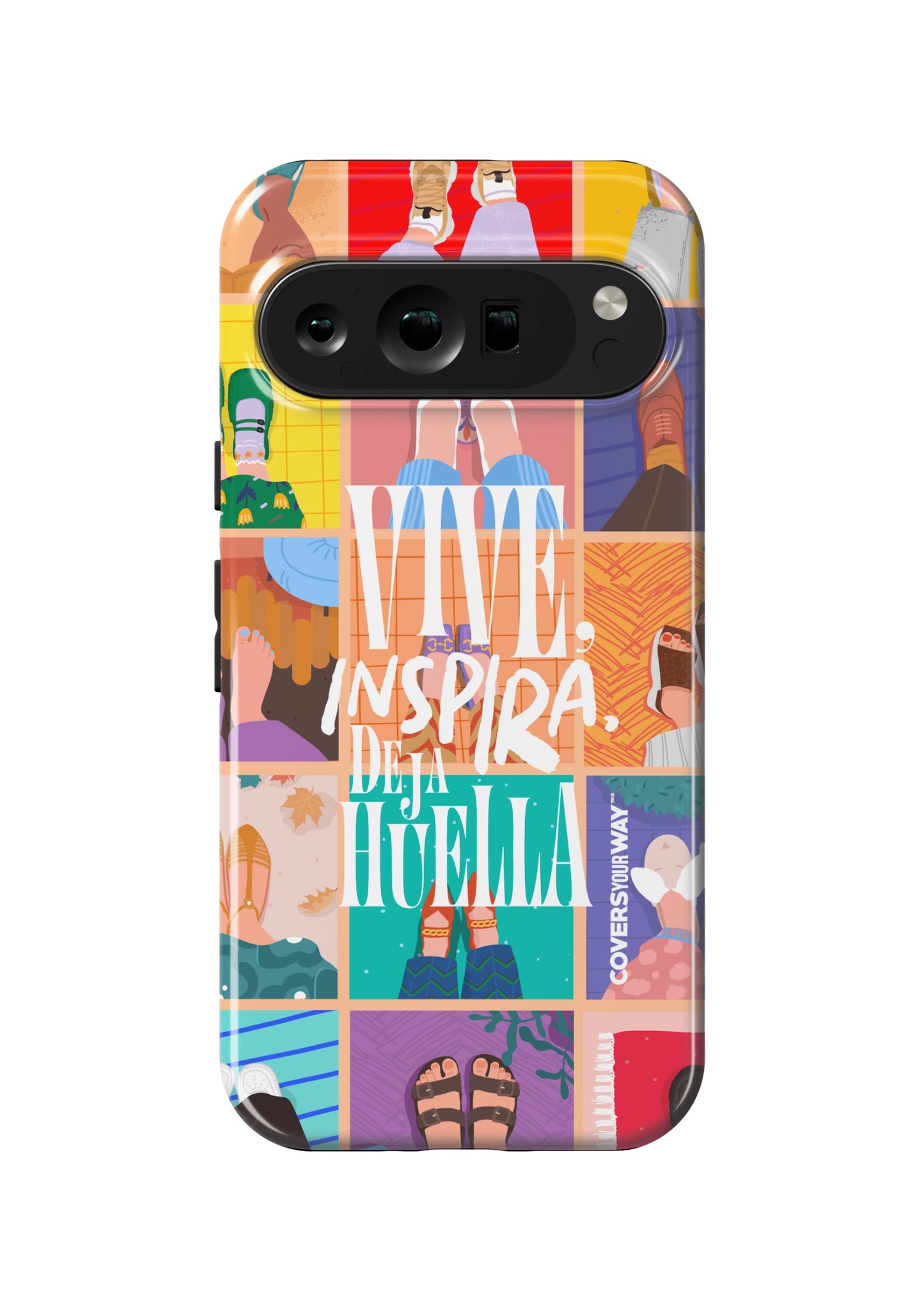 VIVE, INSPIRA, Deja HUELLA Google Pixel