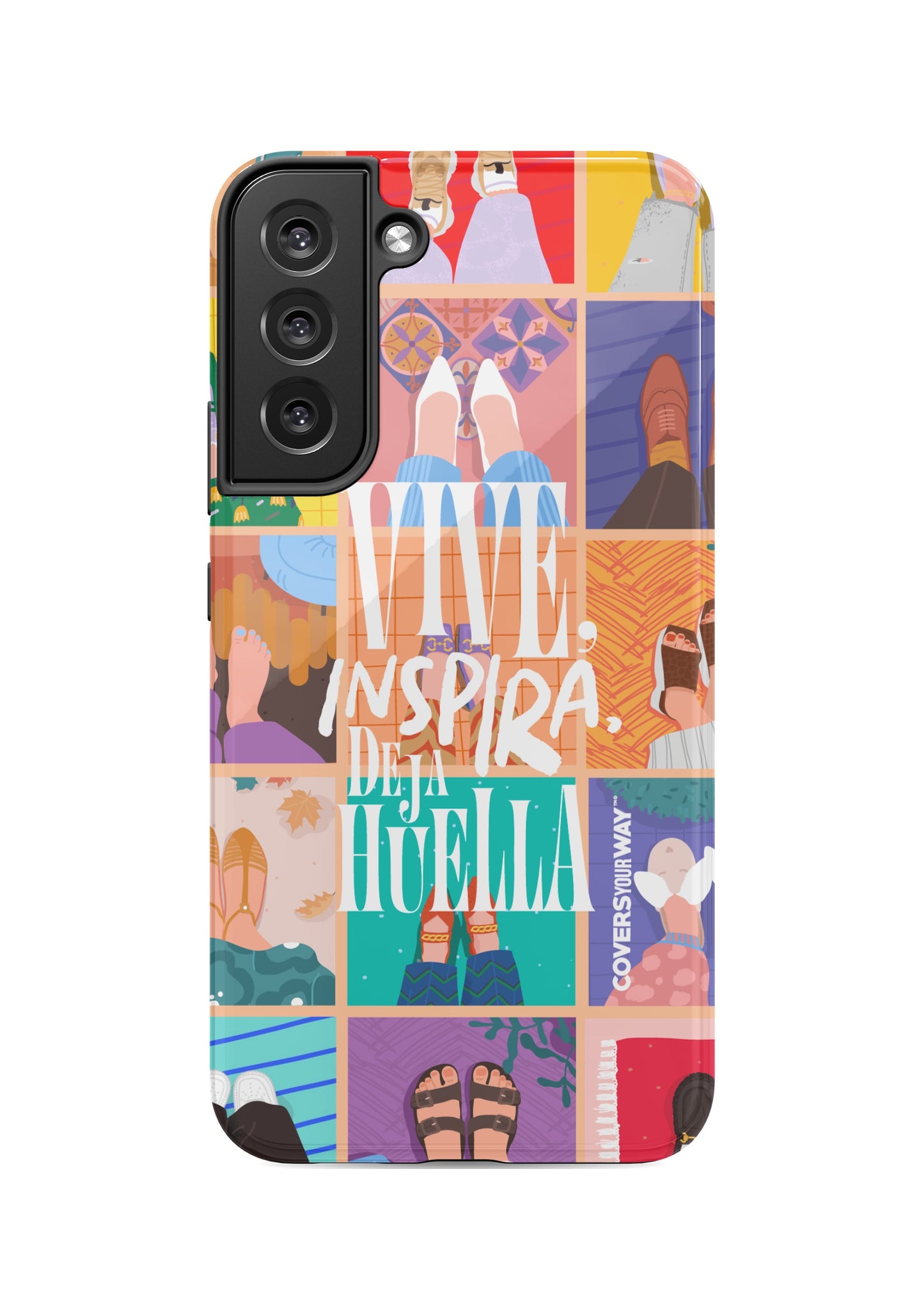 VIVE, INSPIRA, Deja HUELLA Samsung Galaxy