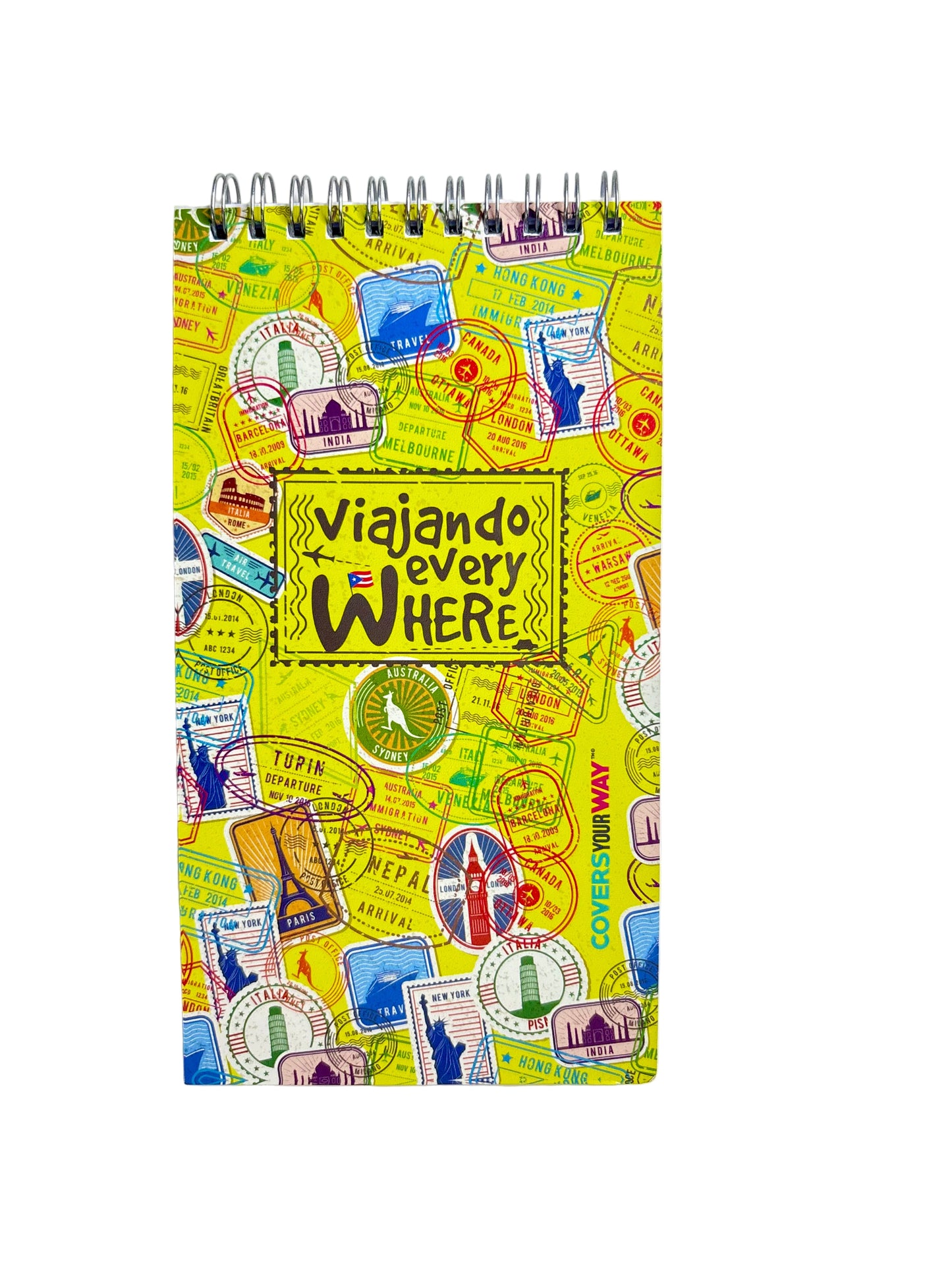 Viajando everywhere Small Notebook