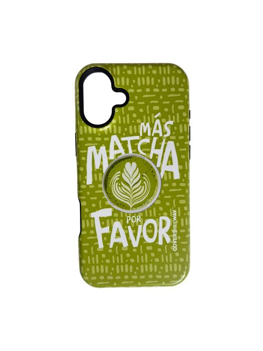 Más MATCHA por favor iPhone 16 Plus Tough con MagSafe