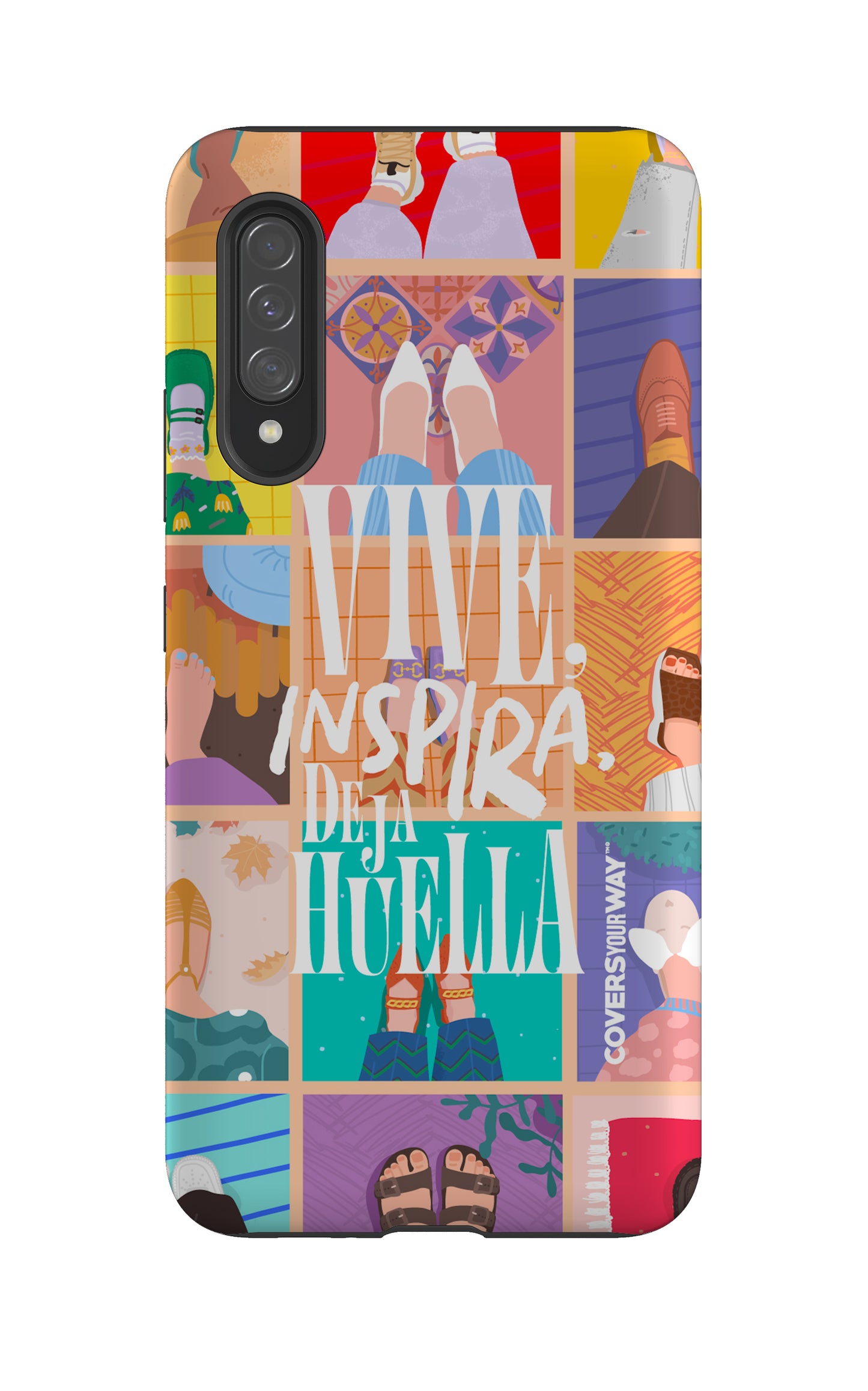 VIVE, INSPIRA, Deja HUELLA Samsung Galaxy