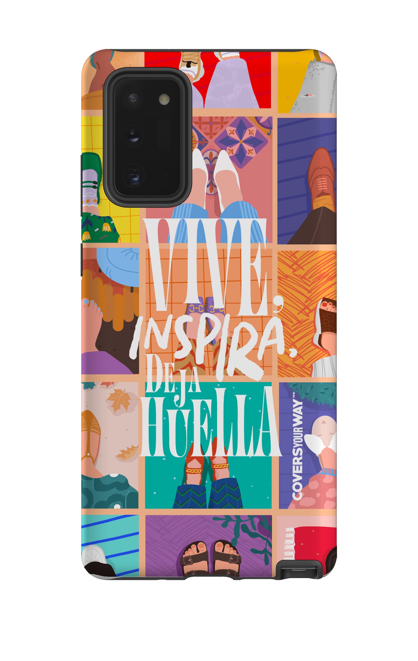 VIVE, INSPIRA, Deja HUELLA Samsung Galaxy