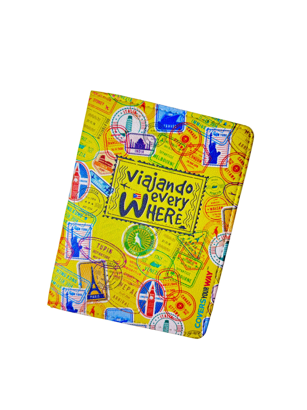 Viajando everywhere Passport Cover