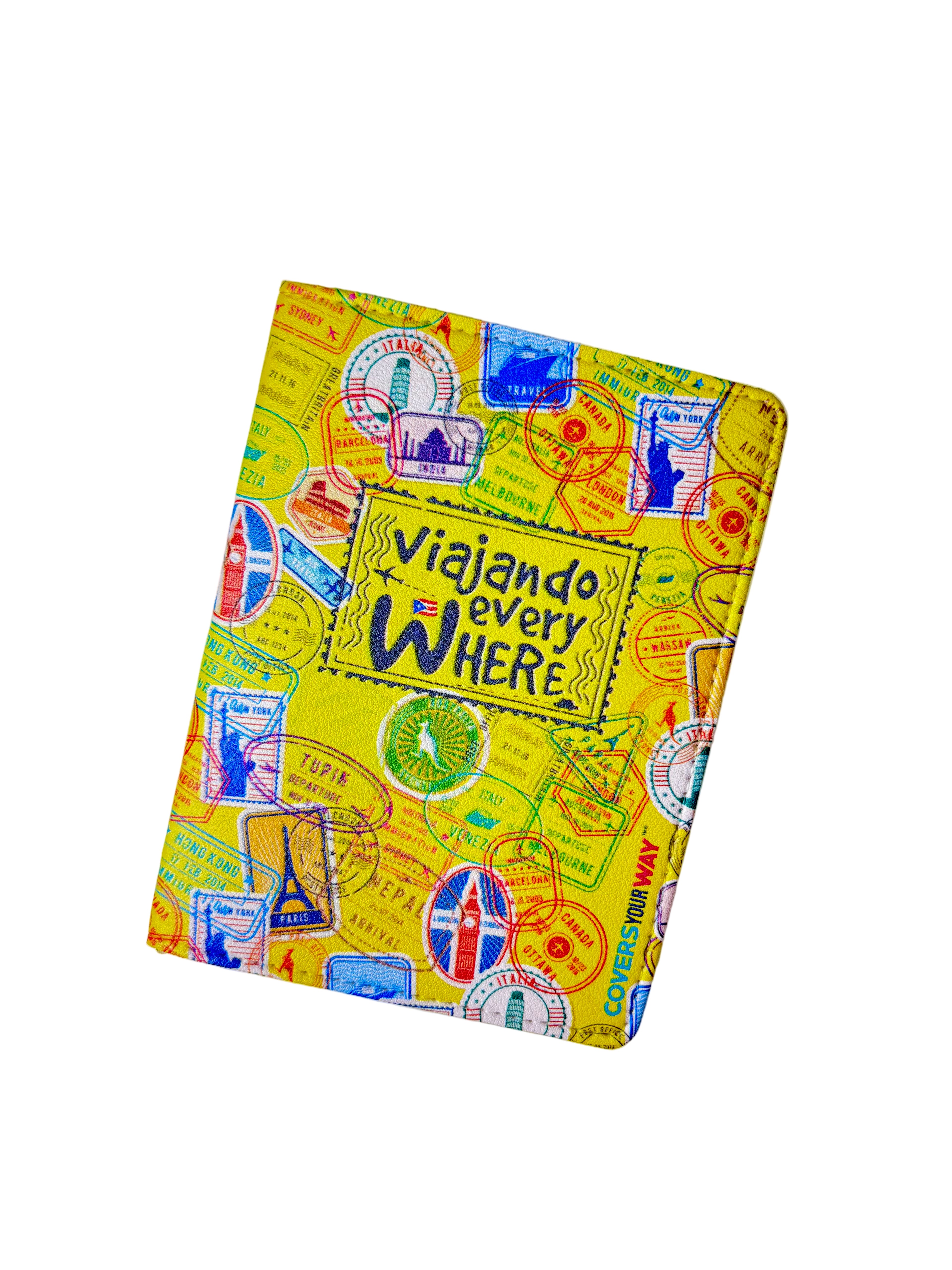 Viajando everywhere Passport Cover