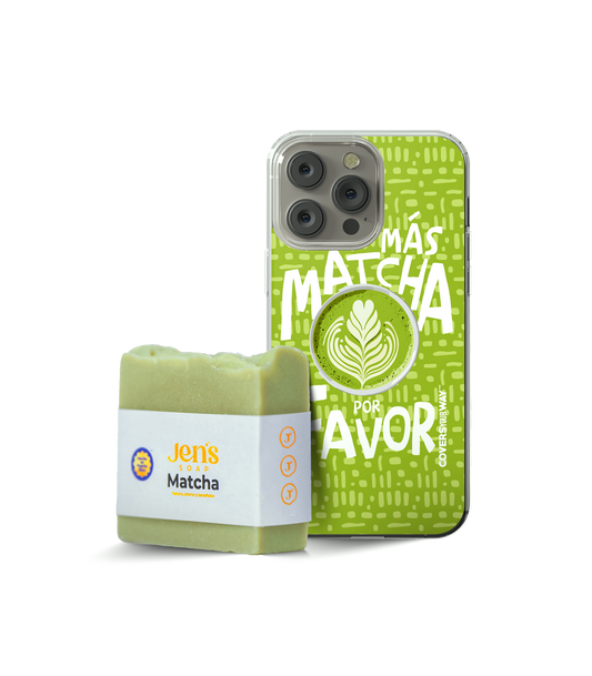 Más MATCHA por favor + Jabón de MATCHA Bundle