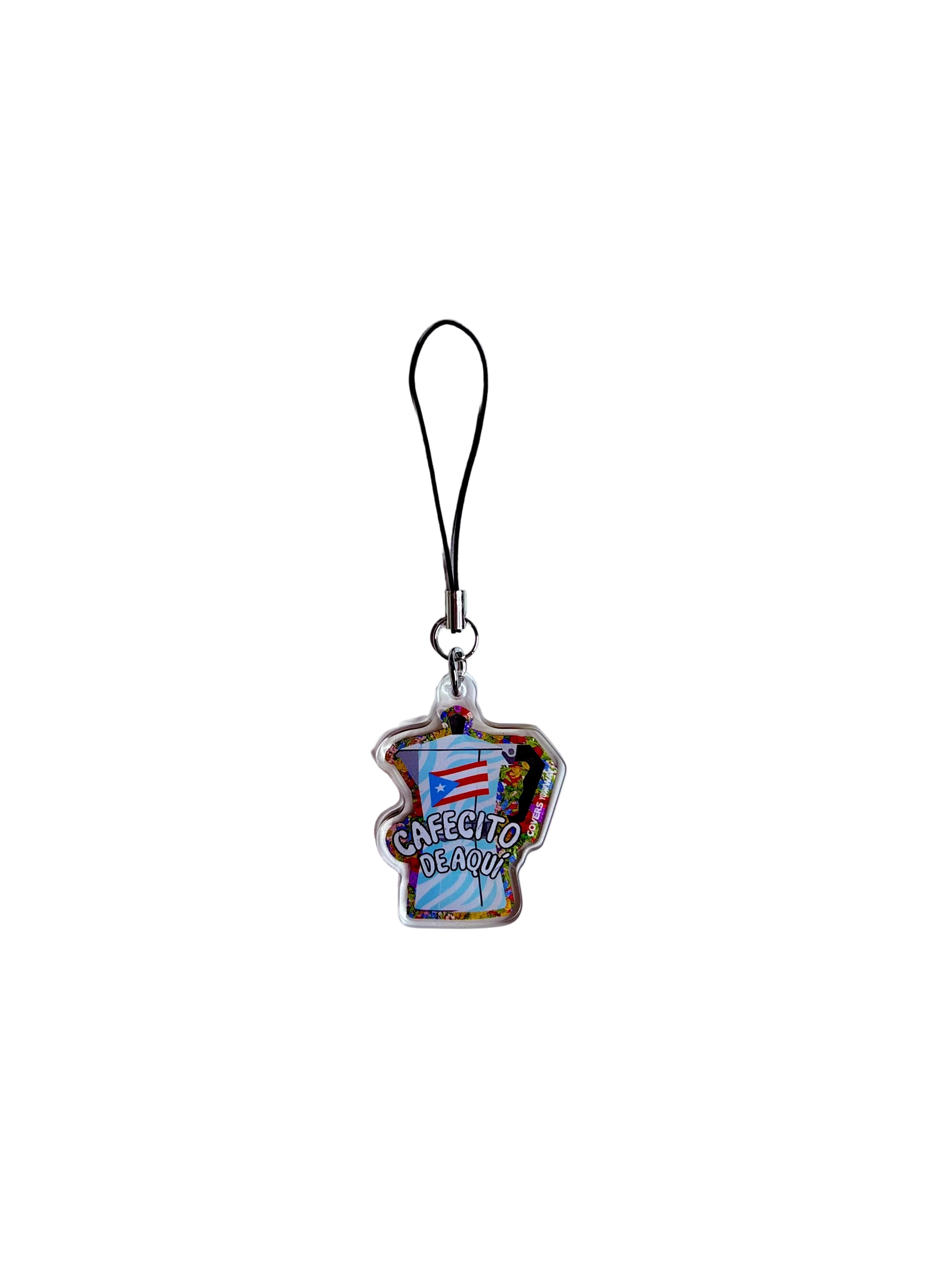 Cafecito de AQUÍ Phone Charm