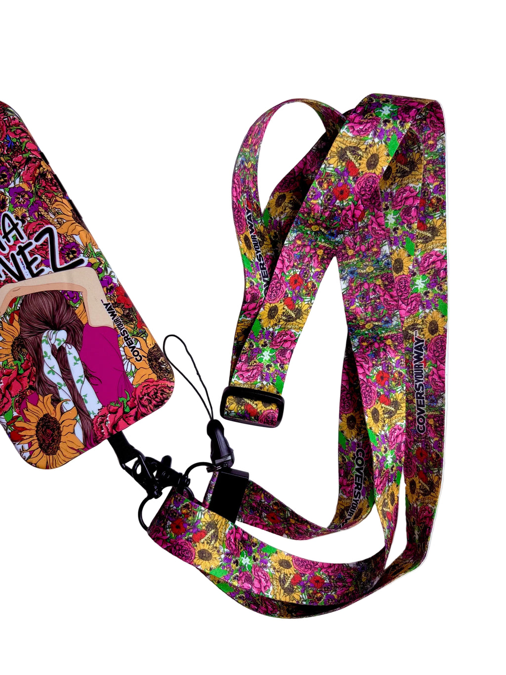 Un día a la vez Crossbody Phone Lanyard