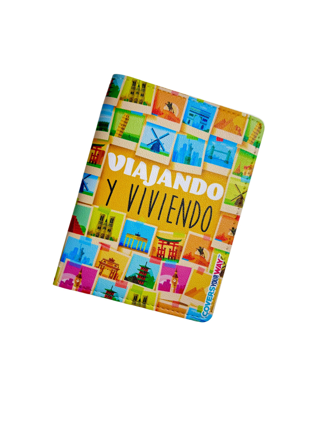 Viajando y viviendo Passport Cover