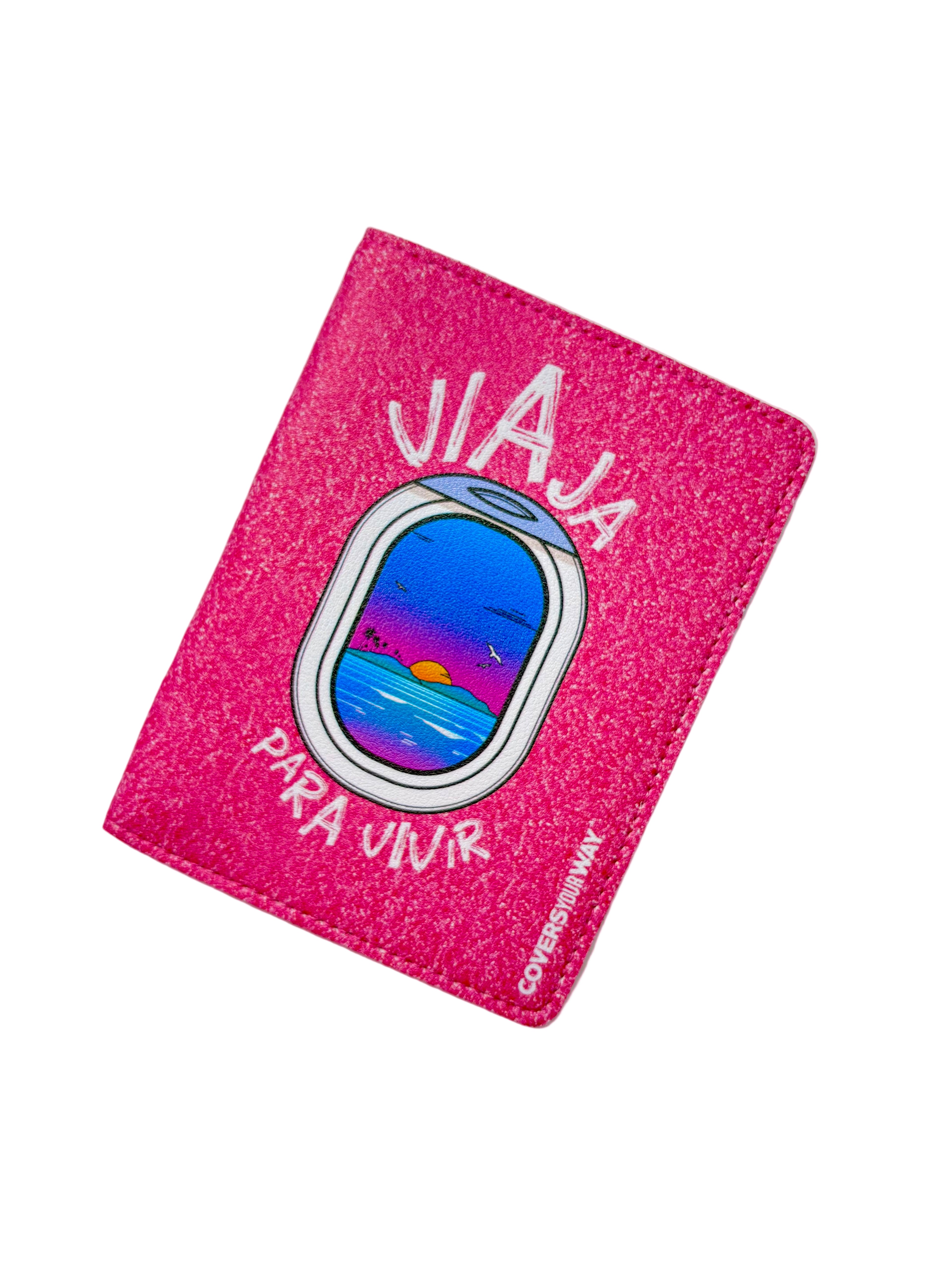 Viaja para vivir Passport Cover