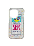 Soy como quiero ser #BREGACONESO iPhone 14 Pro MagSafe Clear Impact Resistant