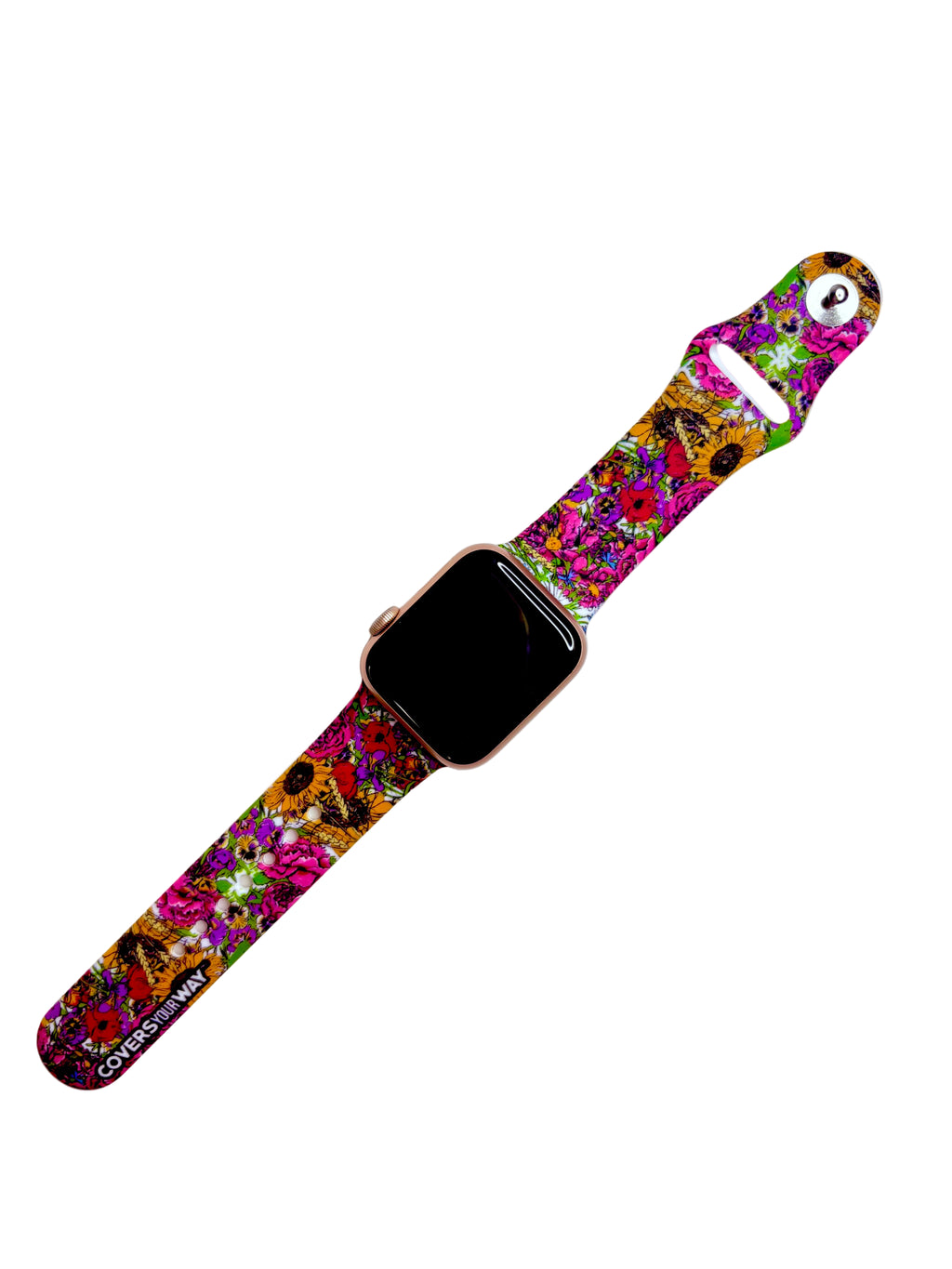 Un día a la vez Silicone Apple Watch Strap