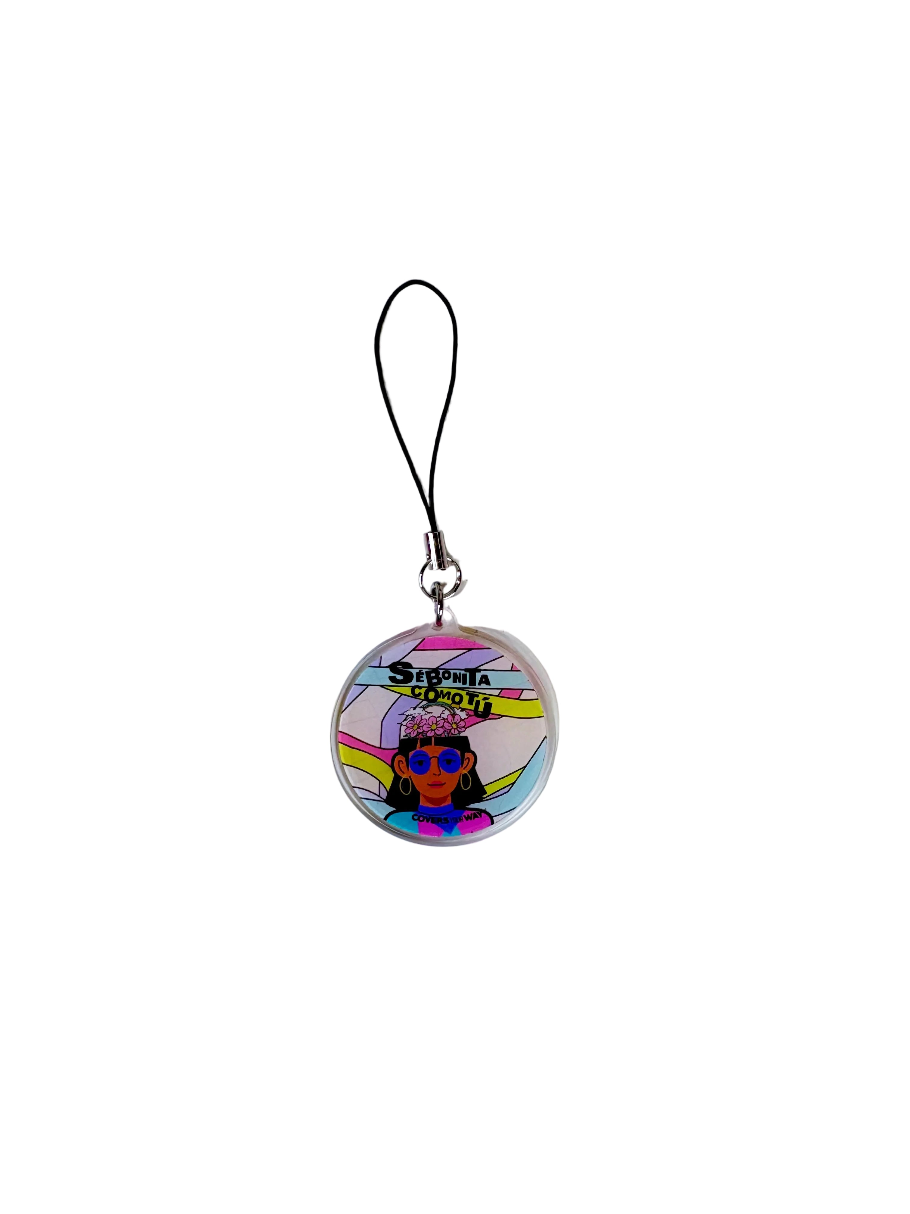 Sé bonita como TÚ Phone Charm