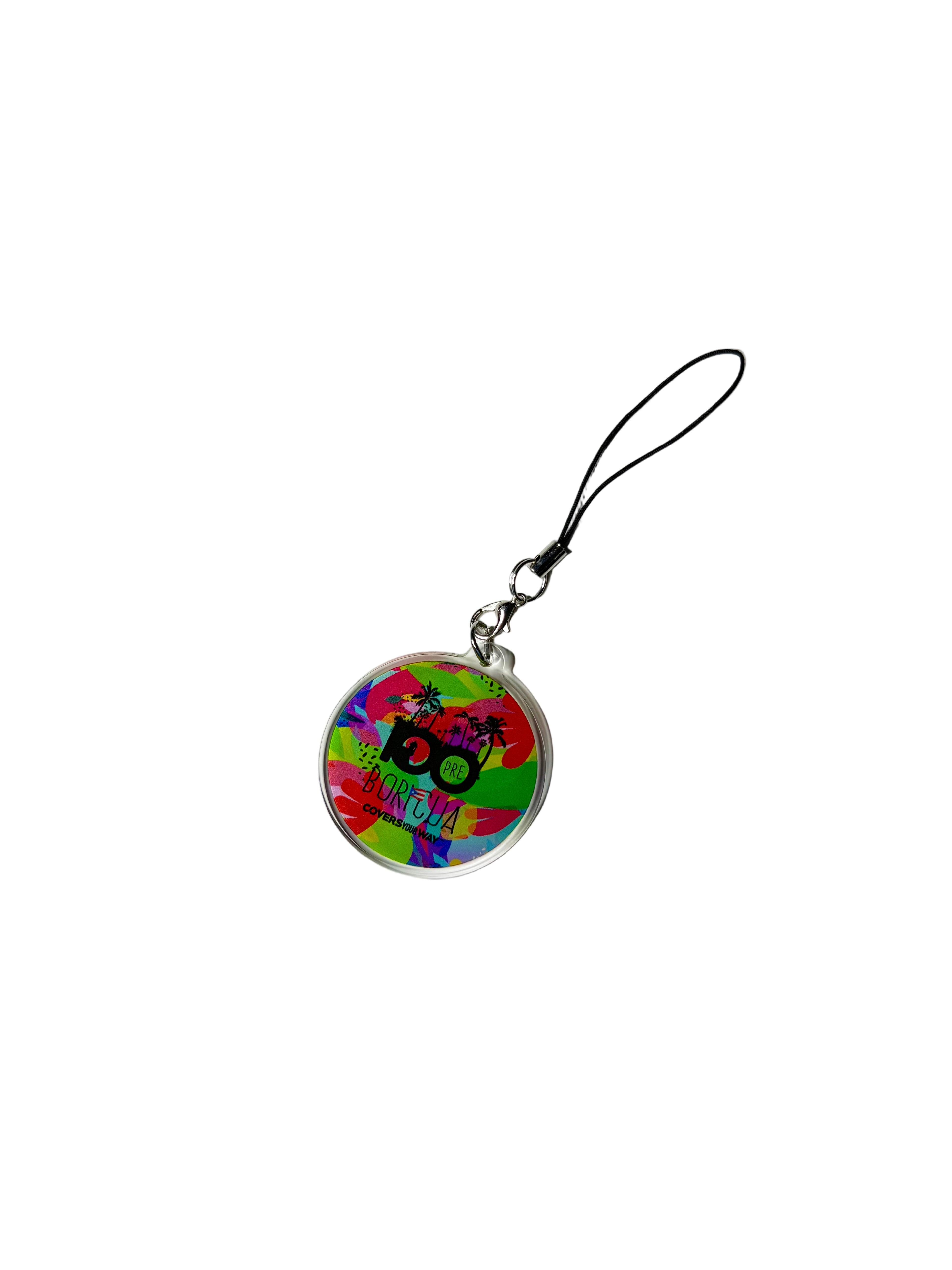 100pre BORICUA Phone Charm
