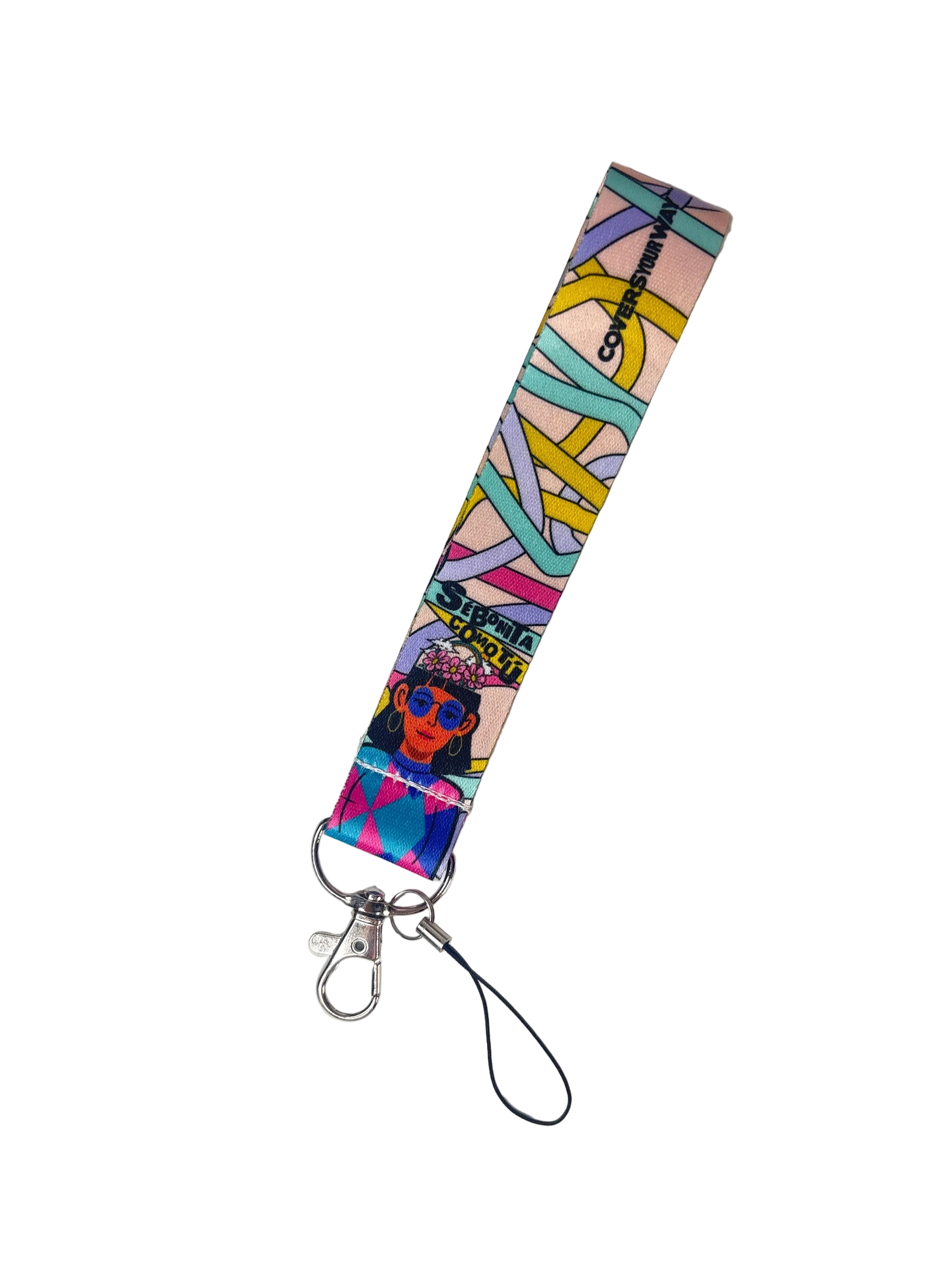 Sé bonita como TÚ Phone Lanyard