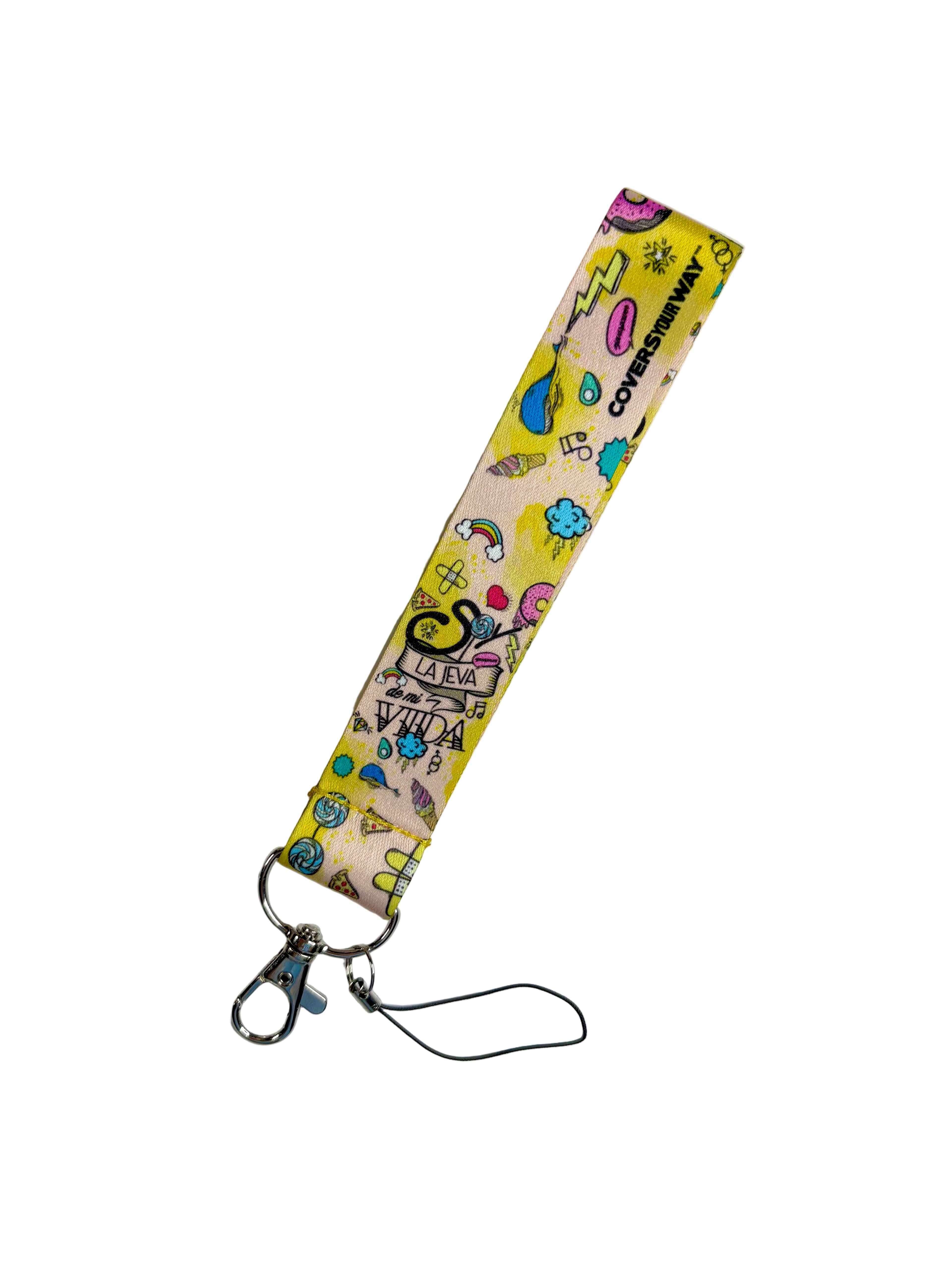 Soy la jeva de mi vida Phone Lanyard