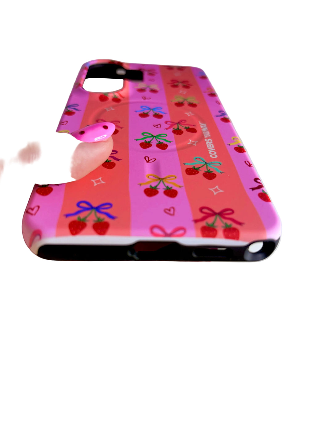 Strawberry Crush Galaxy S26 Ultra MagSafe Tough Small Damage