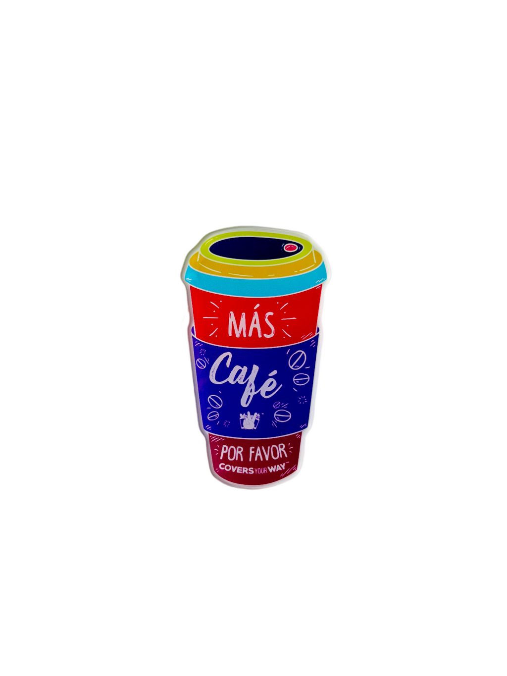 Más café POR FAVOR Magnetic Phone Grip