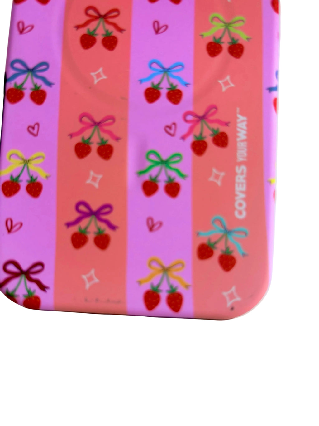 Strawberry Crush iPhone 16 Pro Max MagSafe Tough Small Damage