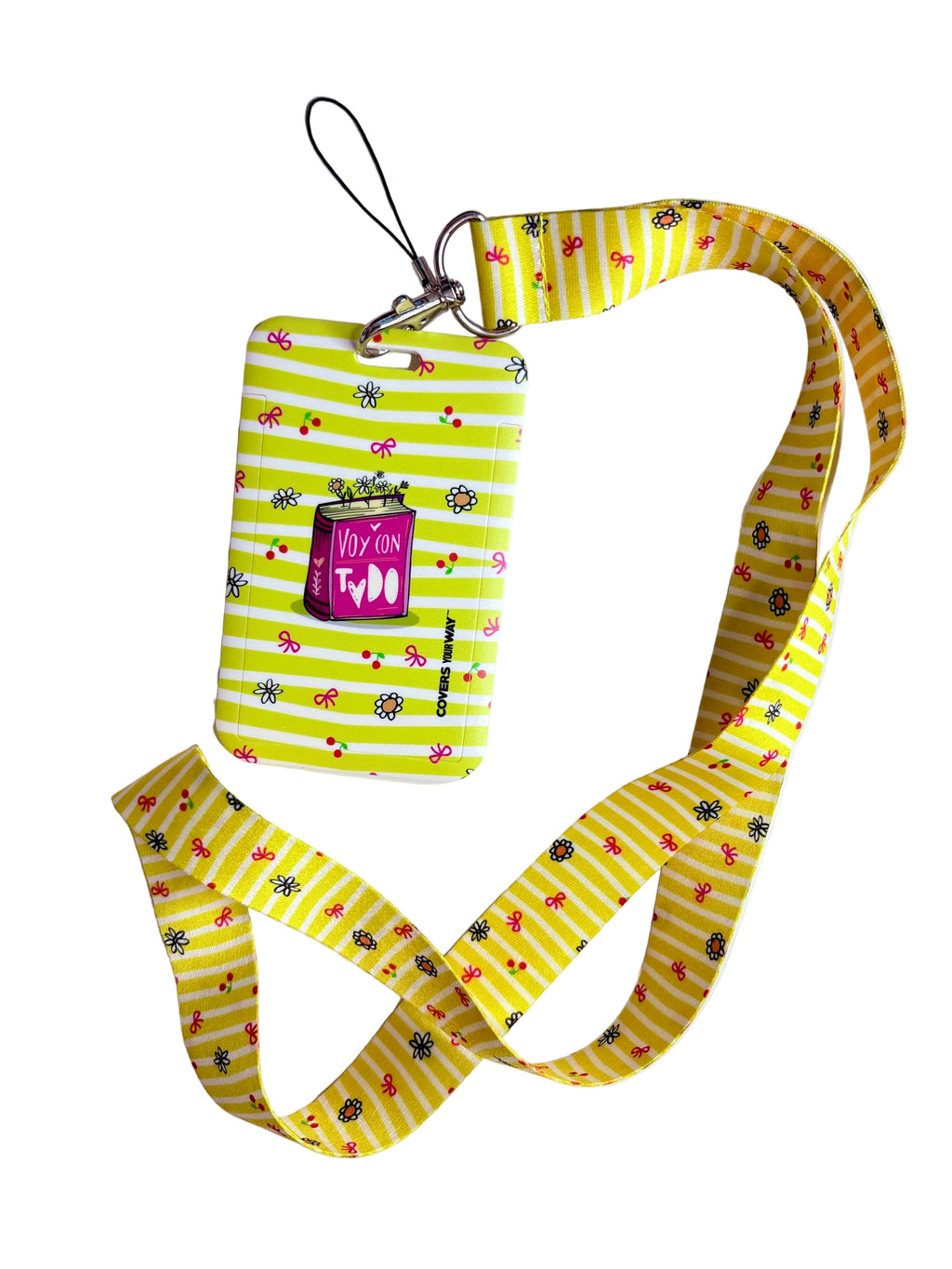 VOY CON TODO ID Lanyard