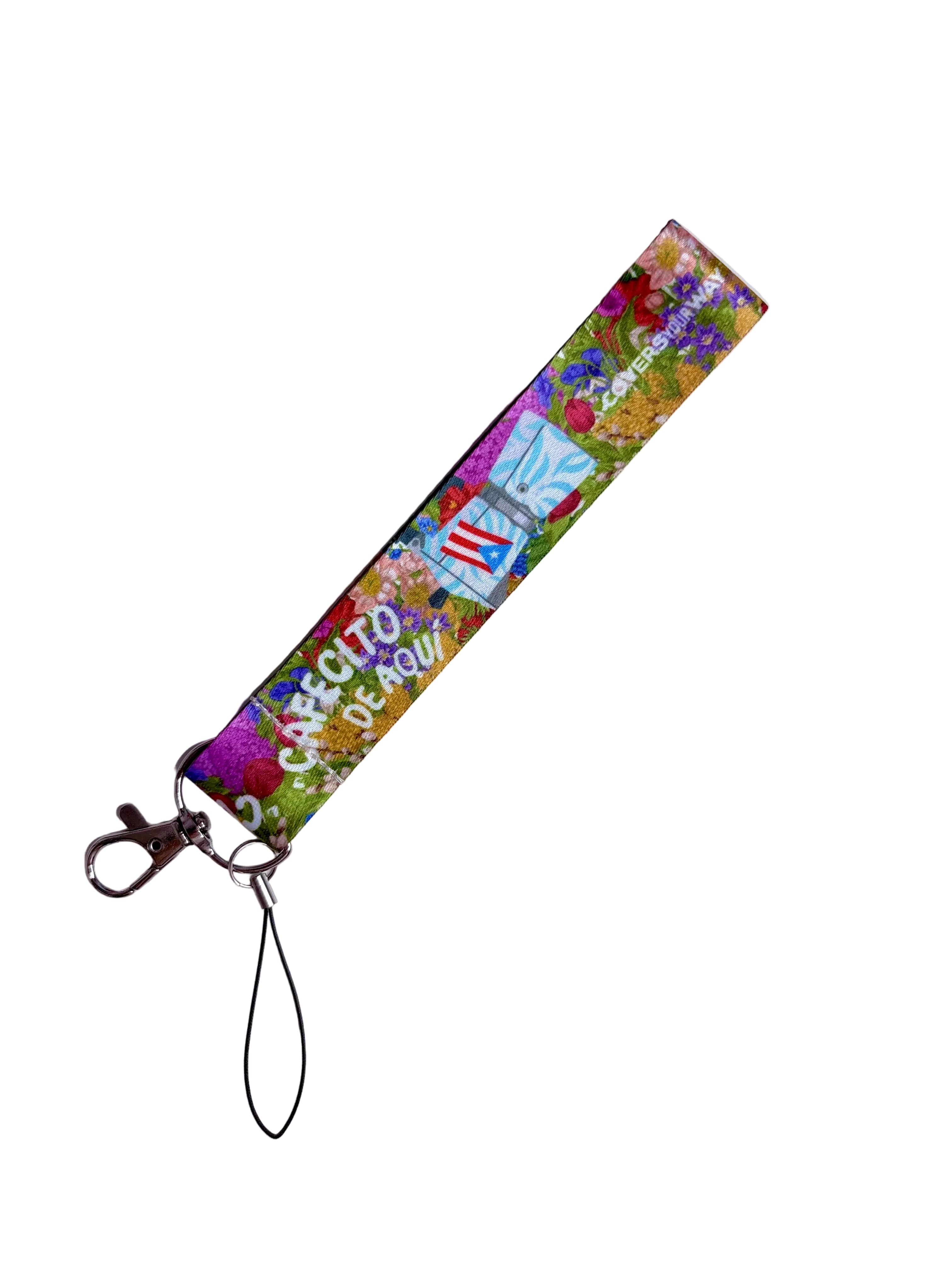 Cafecito de AQUÍ Phone Lanyard