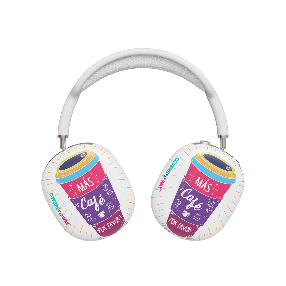 Más café POR FAVOR AirPods Max Case