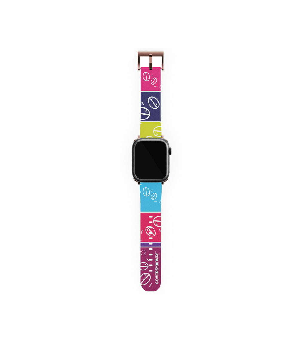 Más café POR FAVOR Apple Watch Strap