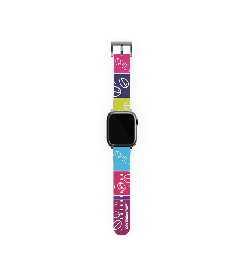Más café POR FAVOR Apple Watch Strap