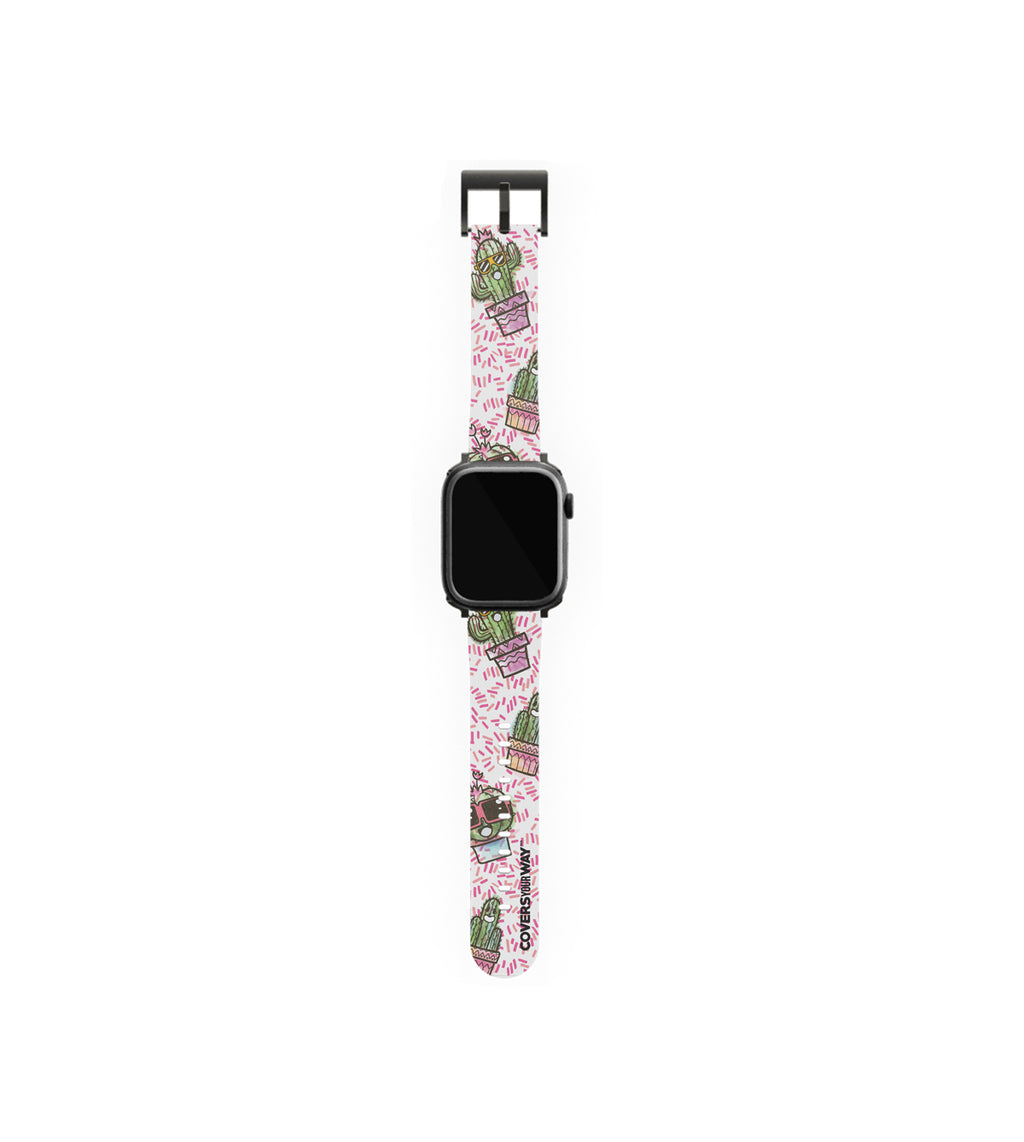 Más feliz que un CACTUS Apple Watch Strap