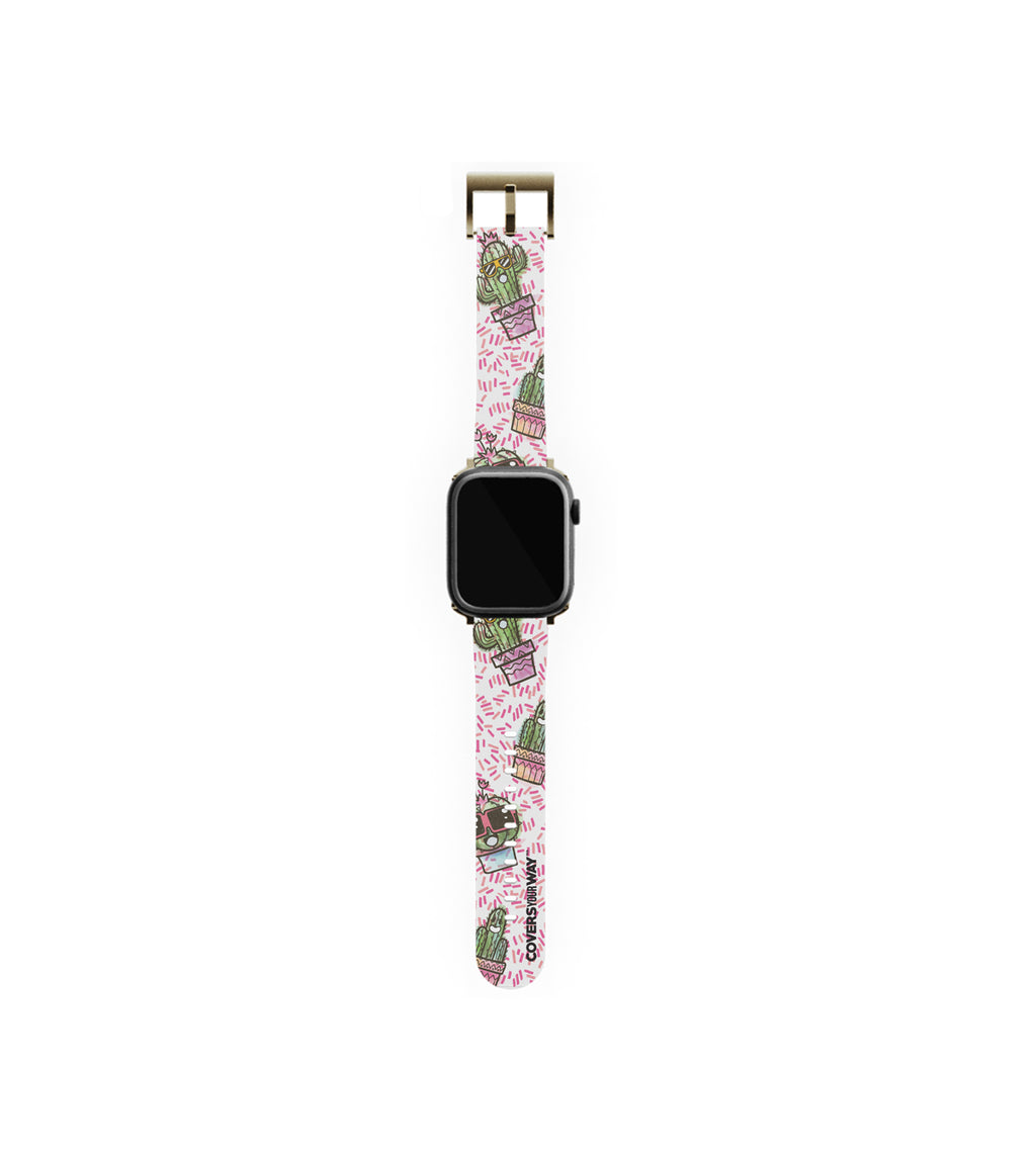 Más feliz que un CACTUS Apple Watch Strap