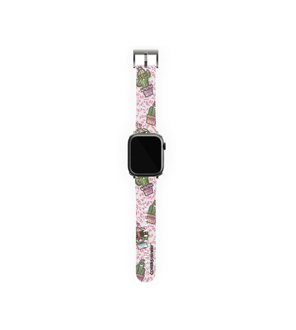 Más feliz que un CACTUS Apple Watch Strap