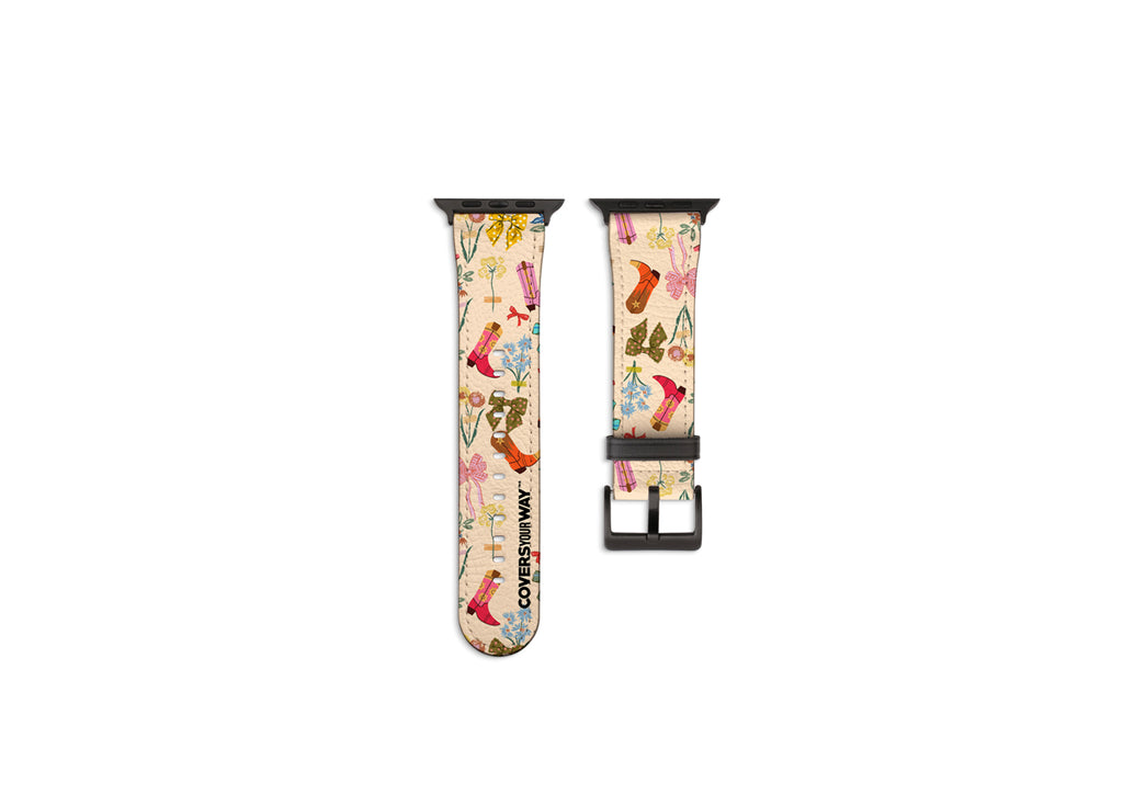 Boots & Blossoms Apple Watch Strap