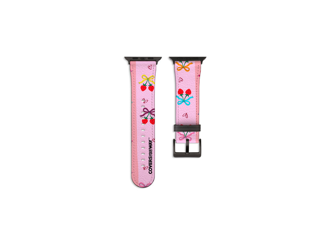 Strawberry Crush Apple Watch Strap